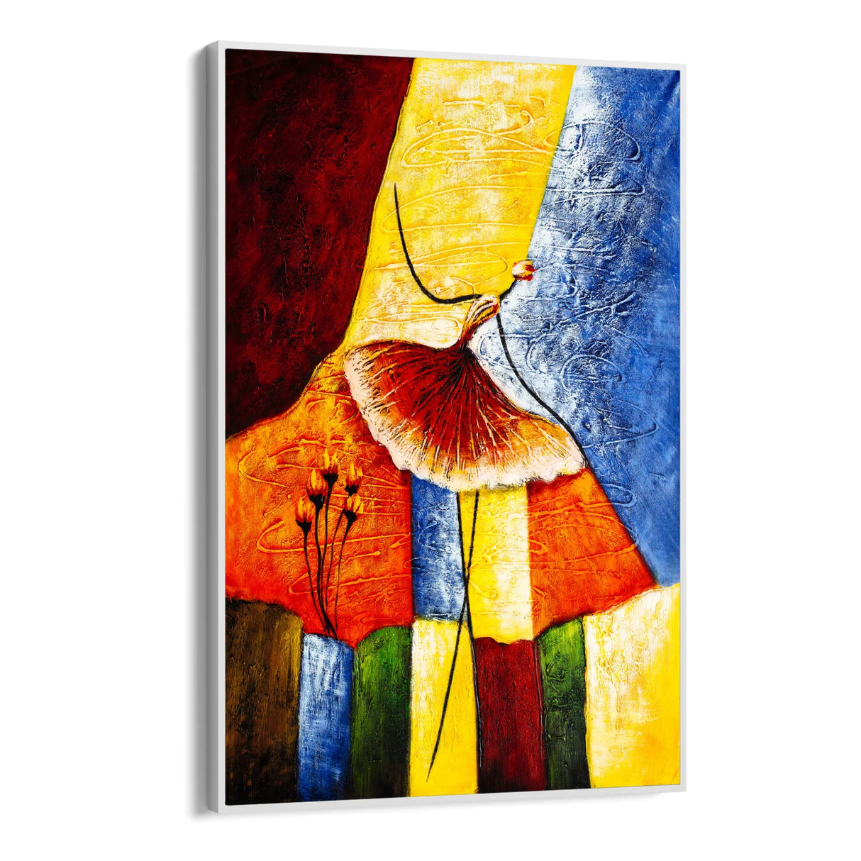 Quadro Stampa su Tela La Forma della Danza - CupidoDesign