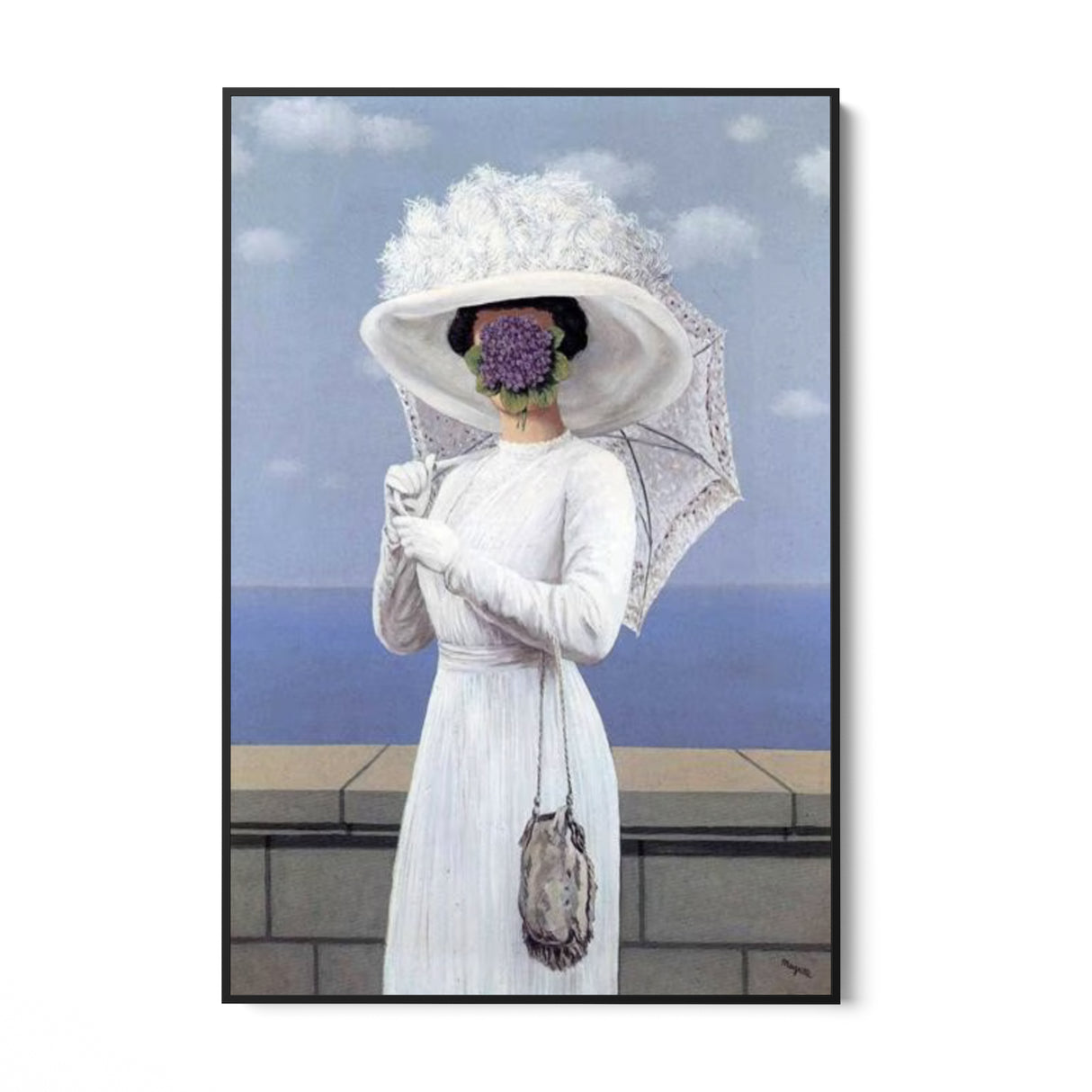 Quadro Stampa su Tela La Grande Guerra, René Magritte - CupidoDesign