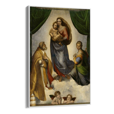 Quadro Stampa su Tela La Madonna Sistina, Raffaello Sanzio - CupidoDesign