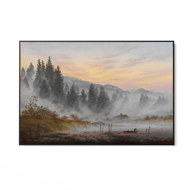 Quadro Stampa su Tela La Mattina, Caspar David Friedrich - CupidoDesign