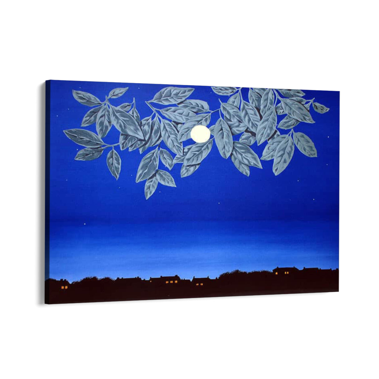 Quadro Stampa su Tela La Pagina Bianca, René Magritte - CupidoDesign