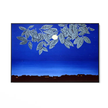 Quadro Stampa su Tela La Pagina Bianca, René Magritte - CupidoDesign
