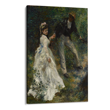 Quadro Stampa su Tela La Passeggiata, Pierre Auguste Renoir - CupidoDesign