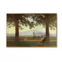 Quadro Stampa su Tela La Terrazza del Giardino, Caspar David Friedrich - CupidoDesign