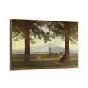 Quadro Stampa su Tela La Terrazza del Giardino, Caspar David Friedrich - CupidoDesign