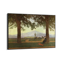Quadro Stampa su Tela La Terrazza del Giardino, Caspar David Friedrich - CupidoDesign