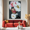 Quadro Stampa su Tela Labbra Frante - CupidoDesign