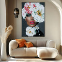 Quadro Stampa su Tela Labbra Frante - CupidoDesign