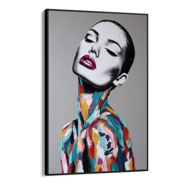 Quadro Stampa su Tela Labbra Ribelli - CupidoDesign