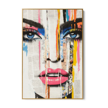 Quadro Stampa su Tela Lacrime Pop - CupidoDesign