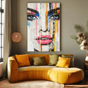 Quadro Stampa su Tela Lacrime Pop - CupidoDesign