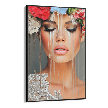 Quadro Stampa su Tela Lacrime D'Oro - CupidoDesign