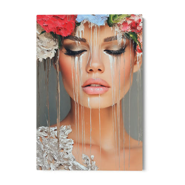 Quadro Stampa su Tela Lacrime D'Oro - CupidoDesign