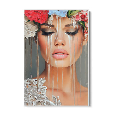 Quadro Stampa su Tela Lacrime D'Oro - CupidoDesign