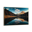 Quadro Stampa su Tela Lago Antorno, Dolomiti - CupidoDesign