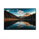 Quadro Stampa su Tela Lago Antorno, Dolomiti - CupidoDesign