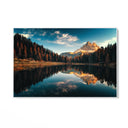 Quadro Stampa su Tela Lago Antorno, Dolomiti - CupidoDesign