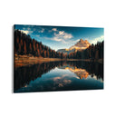 Quadro Stampa su Tela Lago Antorno, Dolomiti - CupidoDesign