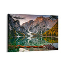Quadro Stampa su Tela Lago di Braies - CupidoDesign