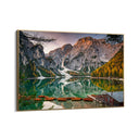 Quadro Stampa su Tela Lago di Braies - CupidoDesign