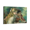 Quadro Stampa su Tela La lettura, Pierre Auguste Renoir - CupidoDesign