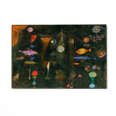 Quadro Stampa su Tela La magia dei pesci, Paul Klee - CupidoDesign