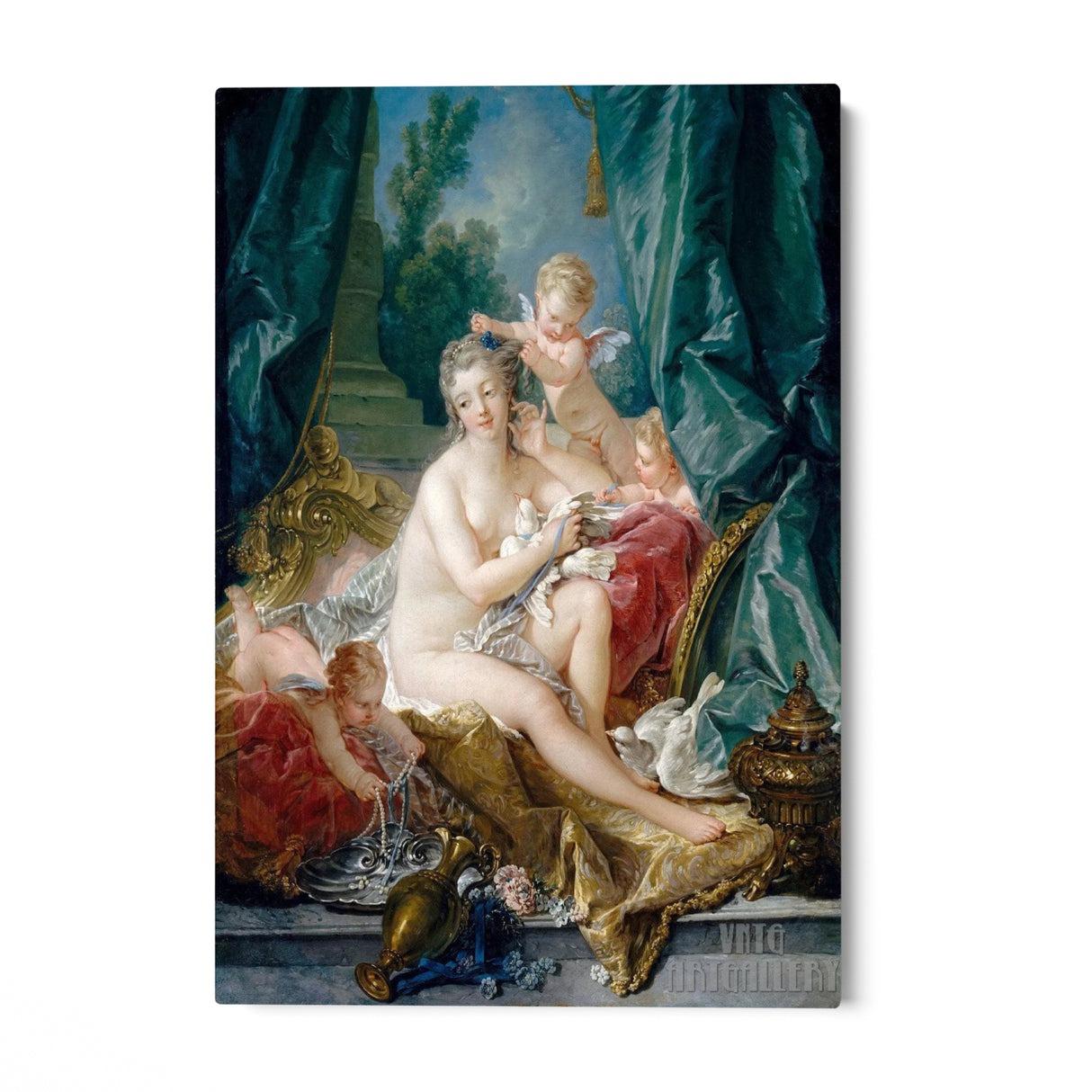 Quadro Stampa su Tela La toletta di Venere, François Boucher - CupidoDesign