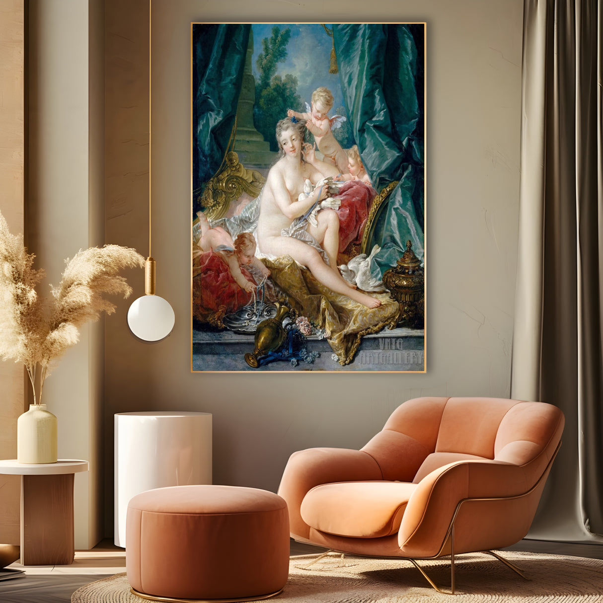 Quadro Stampa su Tela La toletta di Venere, François Boucher - CupidoDesign