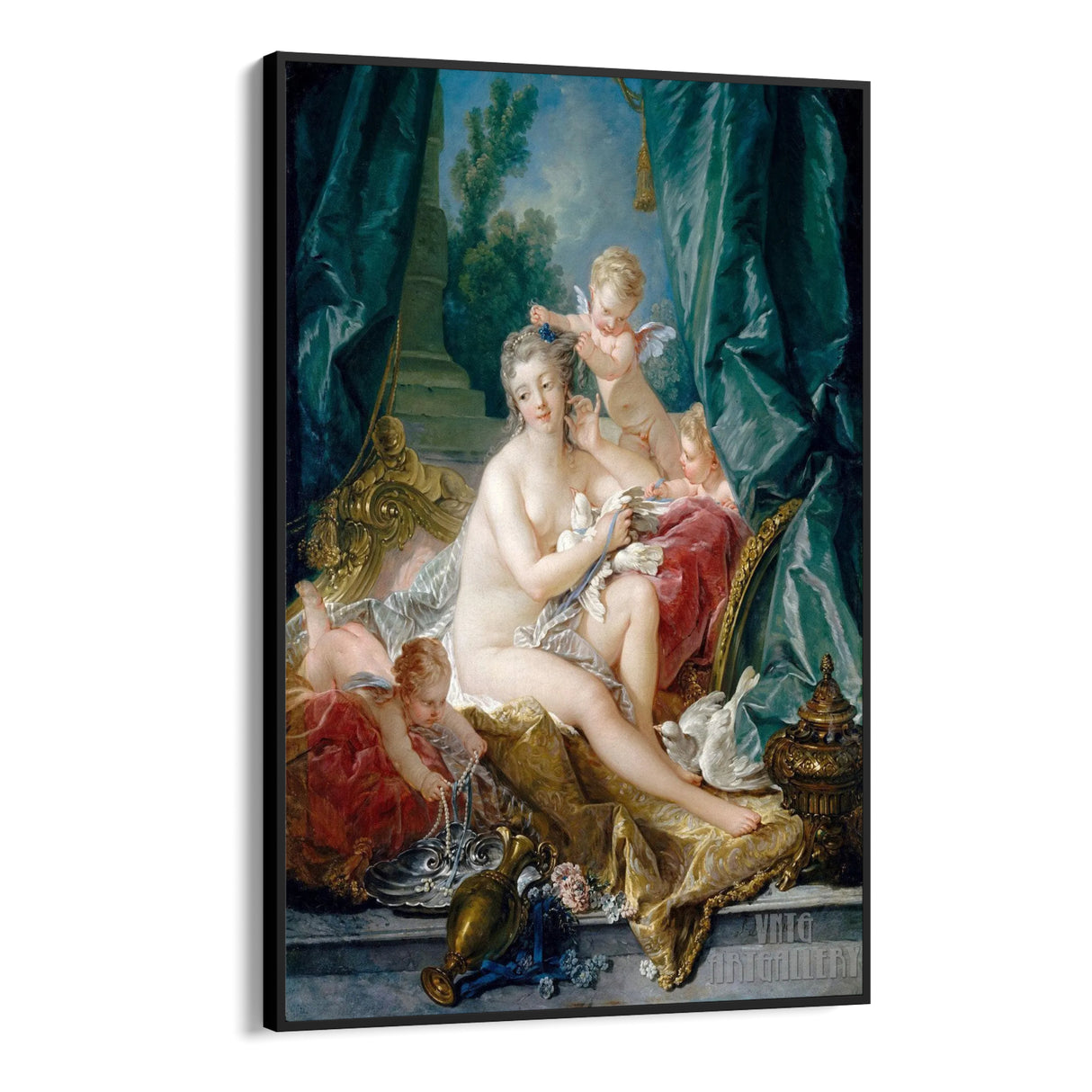 Quadro Stampa su Tela La toletta di Venere, François Boucher - CupidoDesign