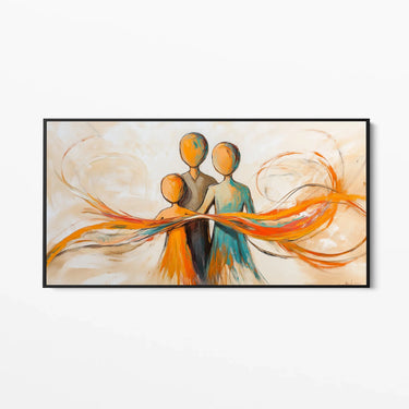 Quadro Stampa su Tela Legame Caldo - CupidoDesign