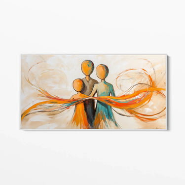 Quadro Stampa su Tela Legame Caldo - CupidoDesign