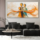 Quadro Stampa su Tela Legame Caldo - CupidoDesign