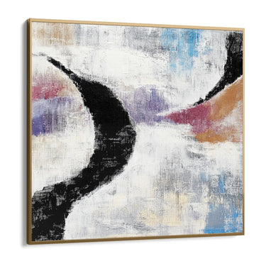 Quadro Stampa su Tela Linea Liquida - CupidoDesign