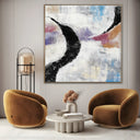 Quadro Stampa su Tela Linea Liquida - CupidoDesign