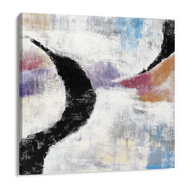 Quadro Stampa su Tela Linea Liquida - CupidoDesign