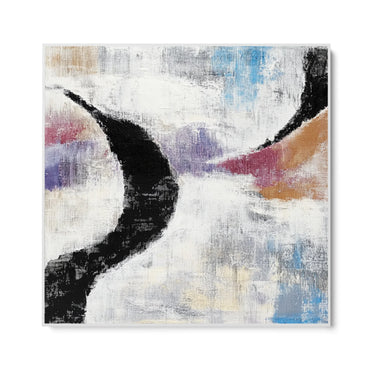 Quadro Stampa su Tela Linea Liquida - CupidoDesign