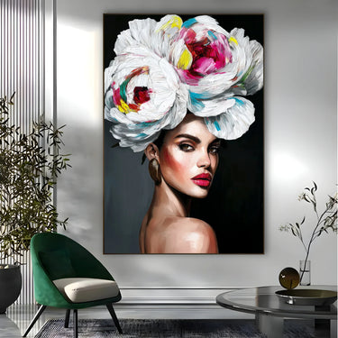 Quadro Stampa su Tela Linea Spontanea - CupidoDesign