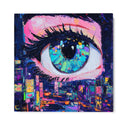 Quadro Stampa su Tela Lo stupore nei colori - CupidoDesign