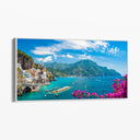 Quadro Stampa su Tela Luce Mediterranea, Amalfi - CupidoDesign