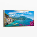Quadro Stampa su Tela Luce Mediterranea, Amalfi - CupidoDesign
