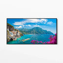 Quadro Stampa su Tela Luce Mediterranea, Amalfi - CupidoDesign