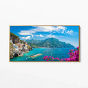 Quadro Stampa su Tela Luce Mediterranea, Amalfi - CupidoDesign