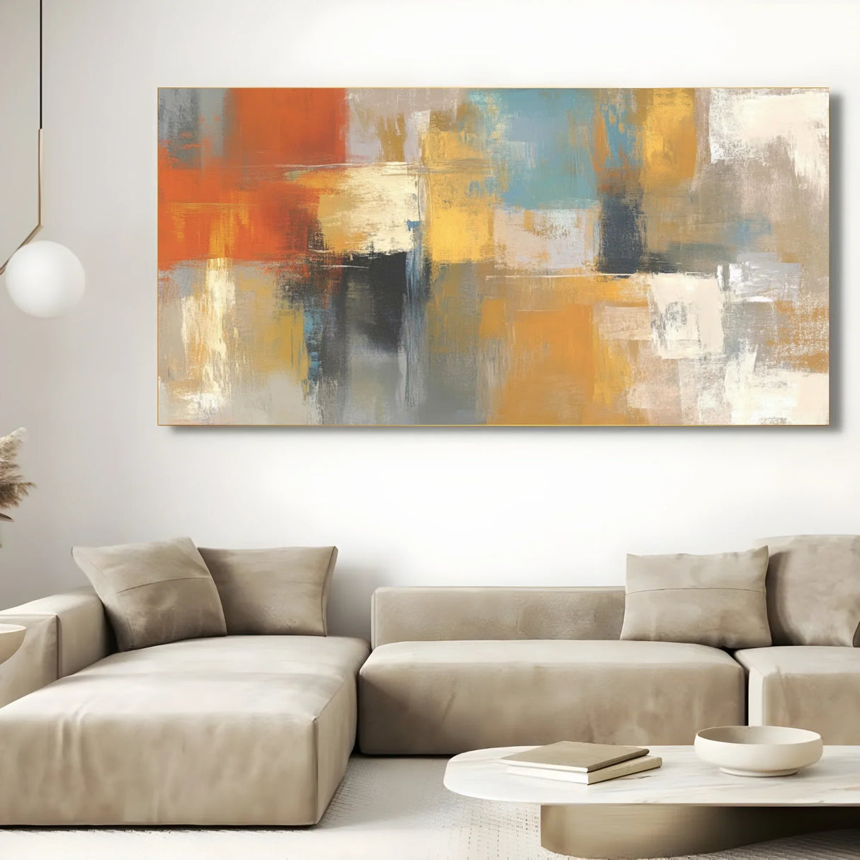Quadro Stampa su Tela Luce d’Ambra - CupidoDesign