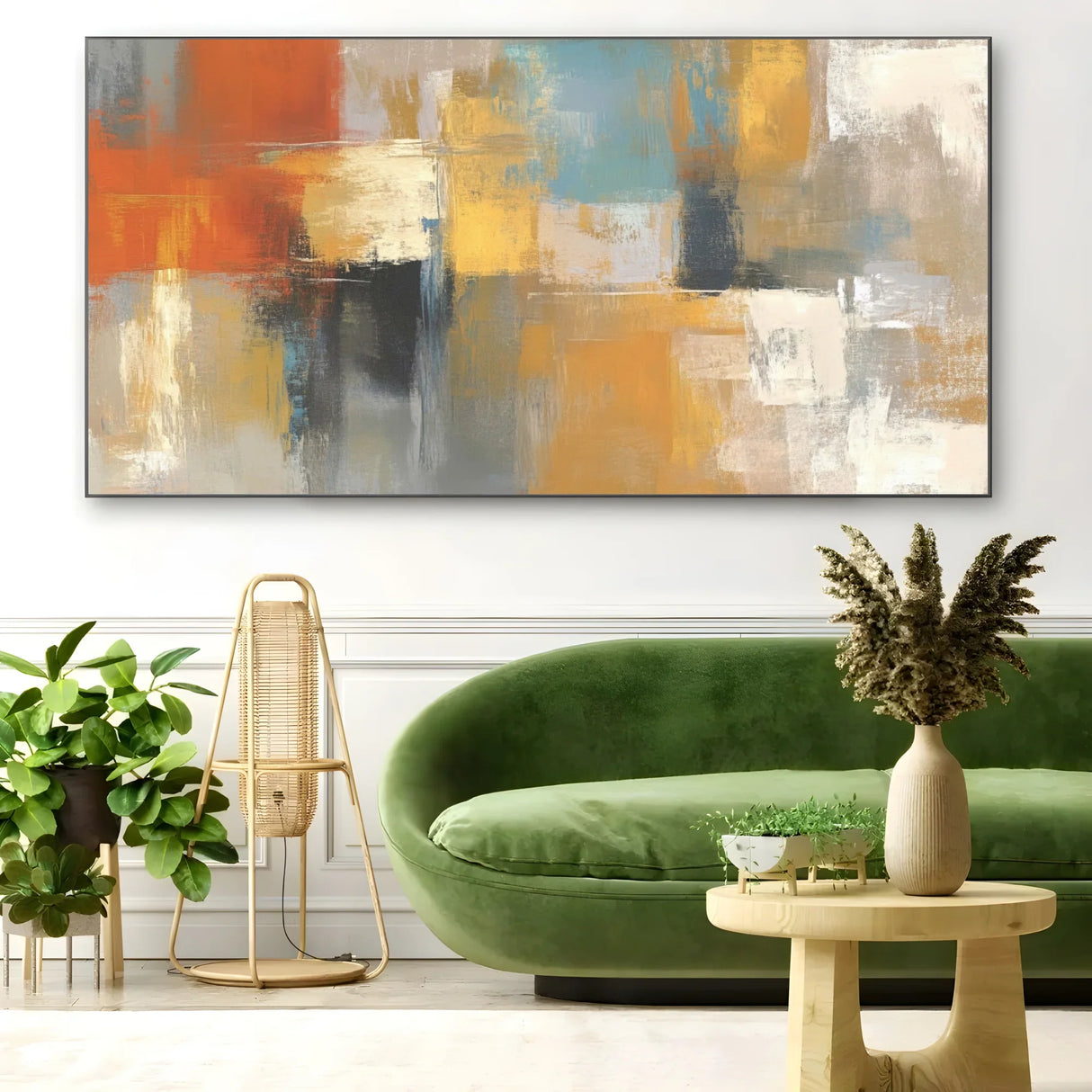 Quadro Stampa su Tela Luce d’Ambra - CupidoDesign