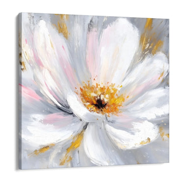 Quadro Stampa su Tela Lucente Petalo - CupidoDesign