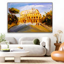 Quadro Stampa su Tela Luce su Roma - CupidoDesign