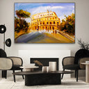 Quadro Stampa su Tela Luce su Roma - CupidoDesign