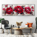 Quadro Stampa su Tela Luce tra i Fiori - CupidoDesign