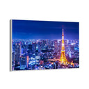 Quadro Stampa su Tela Luci della metropoli, Tokyo - CupidoDesign