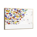 Quadro Stampa su Tela Lussuoso Colorato - CupidoDesign